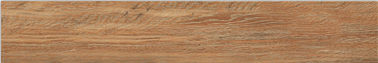 Stock 20*120 Wooden Finish Porcelain Tiles , Wood Grain Ceramic Tile Flooring