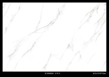 81*141cm Marble Look Porcelain Tile Glazed White Calacatta Carrara Marble Porcelain Tile
