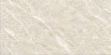 Home Decoration Ceramic Bathroom Ceramic Tile 750*1500mm Polished Surface Yellow Cream Color