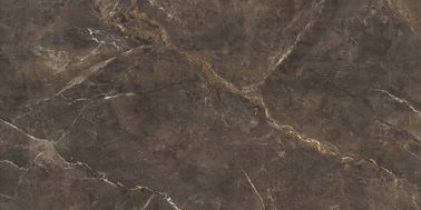 Brown Color Bathroom Ceramic Tile 900*1800mm Big Size Anti Slip Glass Stone Wall Tile