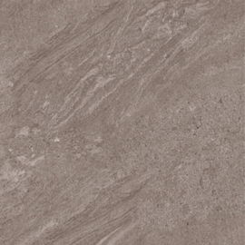 Deep Maroon Color Living Room Porcelain Floor Tile Thickness 9.5mm Durable