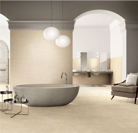 China Matte Finish Modern Porcelain Tile For House 600*600mm Cream Color Floor Tile Decoration