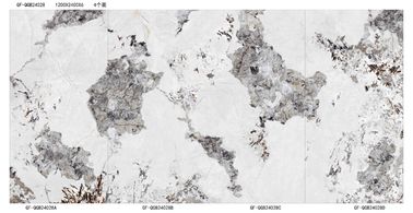 Large Format Polished Glazed Kitchen White Ceramic Wall Tiles 1200x2400 Mm Marble Look Porcelain Tile