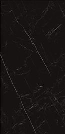 Hot Sale Decorative Super Black Porcelain Floor Tiles 1200x2400 Indoor Porcelain Tiles Black Tiles Kitchen Wall