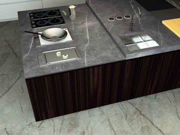 Interior Floor Gray 800X2600mm Marble Look Porcelain Tile