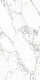 Italy design carrara white marble look full polished glazed porcelain floor tiles Living Room Porcelain Floor Tile