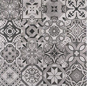 Decorative Ceramic Matte 600x600 Flower Look Tile