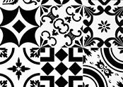 3d Black And White Marble Look 600x600 Ceramic Floor Tile