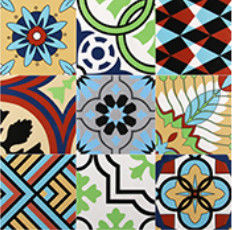 Art Picture Matte Plane 10mm 60*60cm Bathroom Ceramic Tile