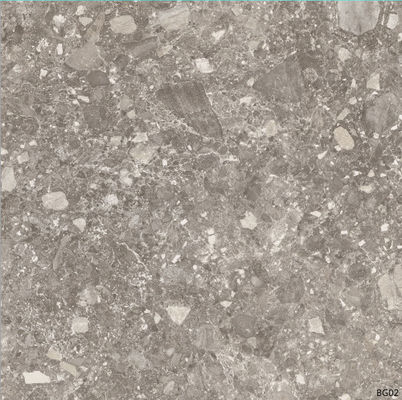 Grey 0.5% Water Absorption Marble Porcelain Tile For Interior Wall