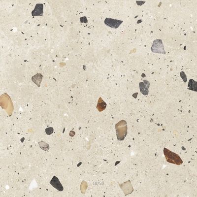 OEM Beige Color Grey Ceramics Porcelain Rustic Tile 24'x24'